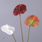 Fleur artificielle Anthurium rouge
