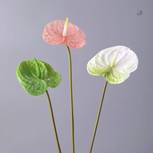 Anthurium artificiel, parfait pour arrangements floraux