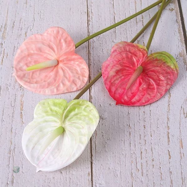 Fleur artificielle Anthurium, ajout coloré à votre déco