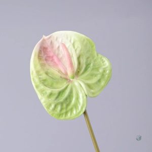 Anthurium en soie, fleur artificielle élégante