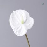 Fleur artificielle Anthurium, couleur vive et attrayante