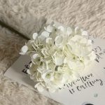 Hortensia artificiel, bouquet durable et stylé