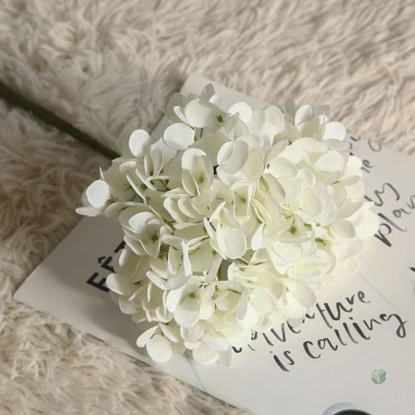Hortensia artificiel, bouquet durable et stylé