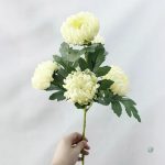Chrysanthème synthétique idéal pour bouquets