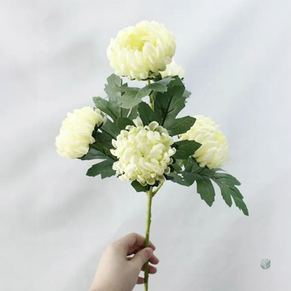 Chrysanthème synthétique idéal pour bouquets