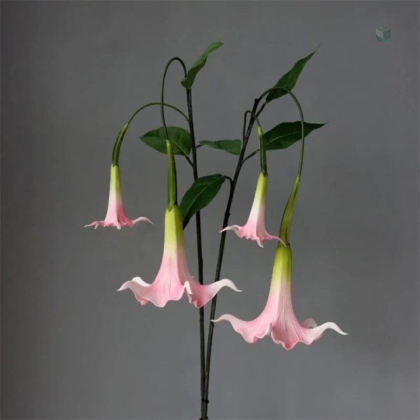 Fleur Datura en plastique réaliste