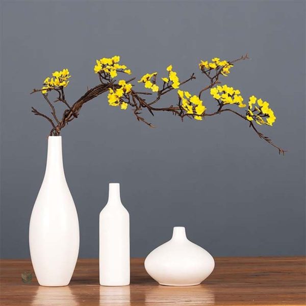 Détails de la fleur de cerisier en plastique