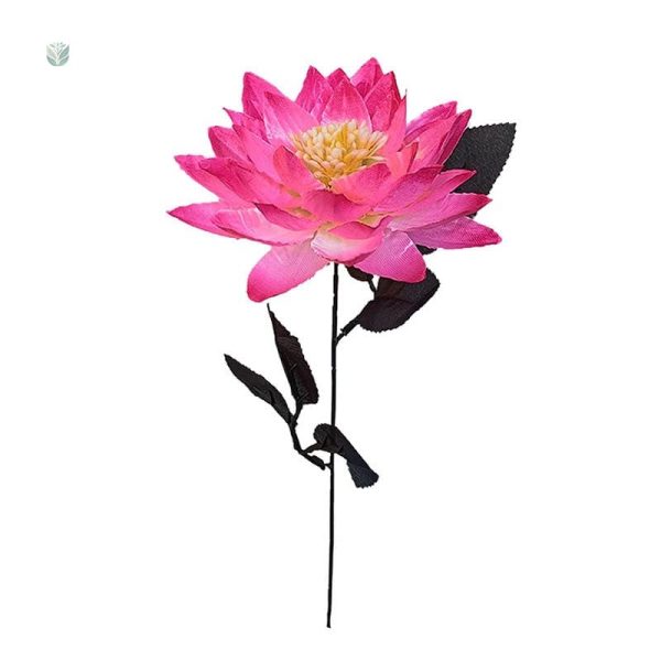 Fleur de lotus synthétique en couleur douce