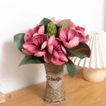 Fleur de Magnolia Artificielle en pleine floraison