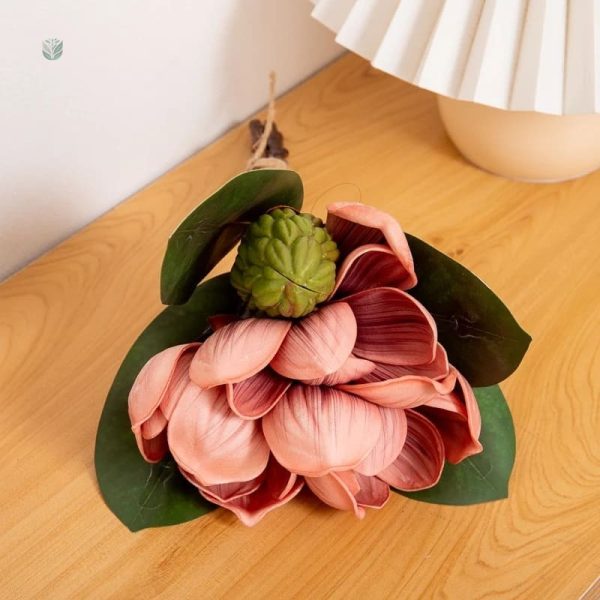 Fleur de Magnolia artificielle, charme naturel sans entretien