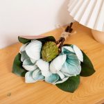 Fleur de Magnolia artificielle, parfaite pour événements