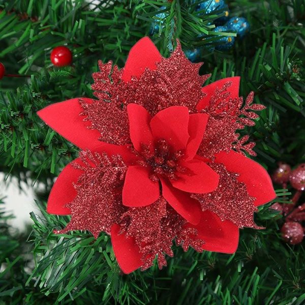 Fleur de Noël décorative pour embellir votre intérieur