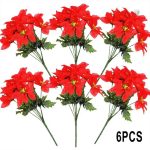 Fleur de Noël rouge, idéale pour embellir votre intérieur