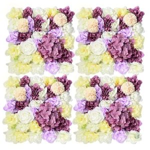 Fleurs de décoration pour mariage élégant et romantique