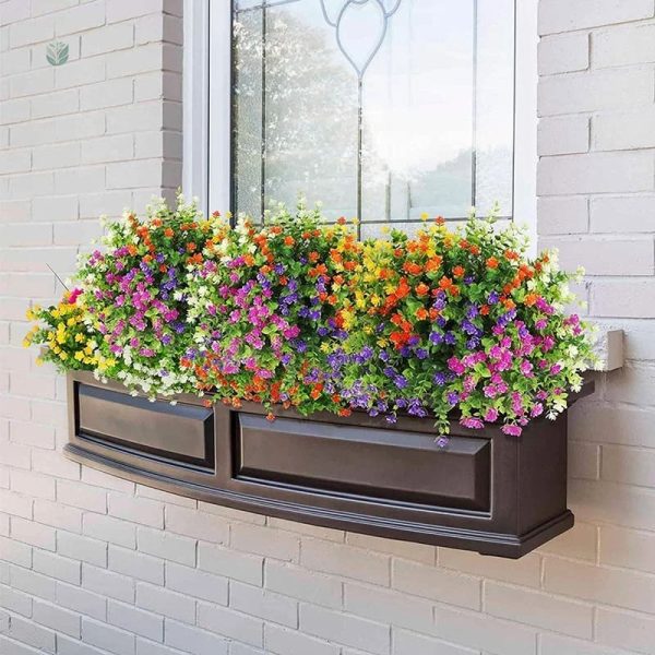 Fleur synthétique pour décoration de bureau