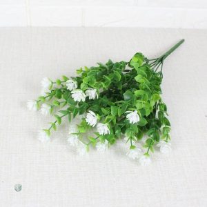 Fleur en plastique pour décoration de maison