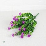 Fleur en plastique résistante aux intempéries