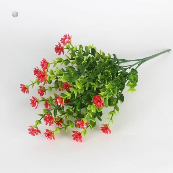 Fleur en plastique réaliste pour décoration