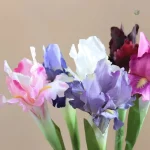 Fleur Iris Artificiel 70cm en décoration intérieure