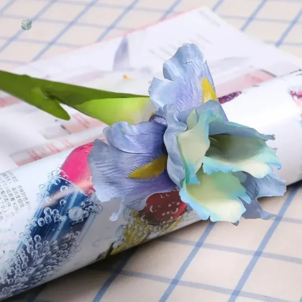 Fleur Iris artificielle, 70 cm, élégance durable