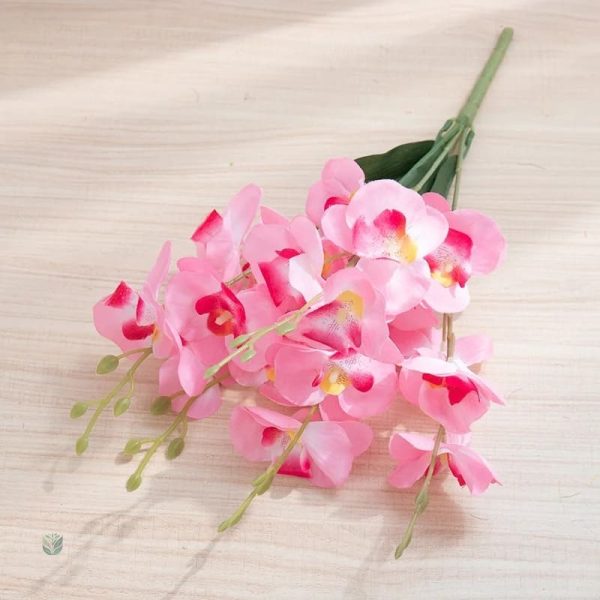 Fleur d'orchidée artificielle pour bouquets de mariage