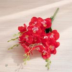 Fleur orchidée synthétique pour décoration raffinée