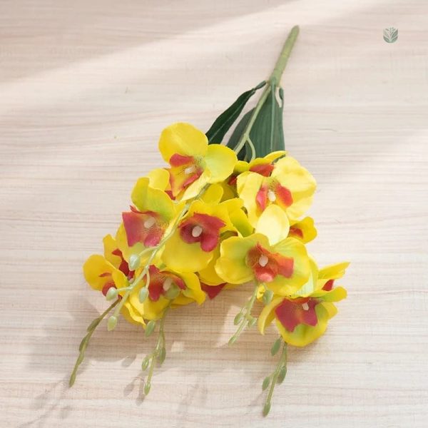 Bouquet d'orchidées artificielles pour occasions spéciales