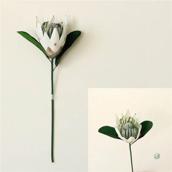 Fleur Protea artificielle pour bouquets créatifs