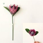 Fleur Protea en version synthétique, durable et esthétique