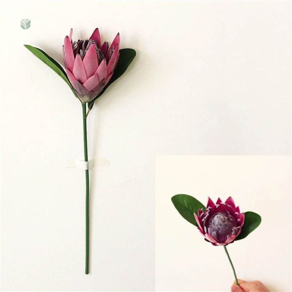 Fleur Protea en version synthétique, durable et esthétique