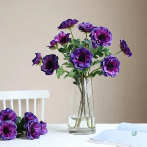 Fleurs Anémone artificielles, élégance florale durable