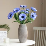 Anémones colorées pour décoration intérieure