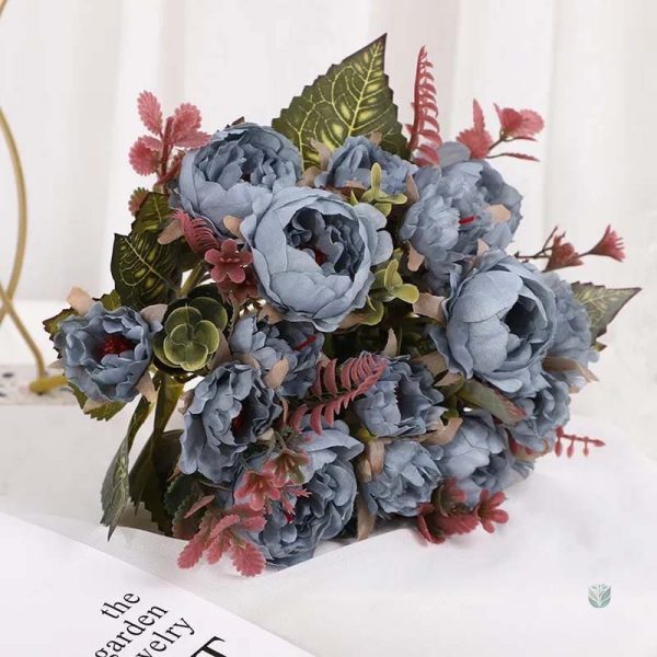 Fleurs synthétiques pour un souvenir éternel