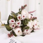 Bouquet de fleurs artificielles pour mémoire