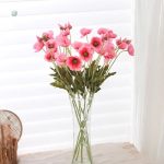 Coquelicots en fleurs artificielles pour bouquets