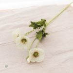 Fleurs coquelicots en plastique pour décoration