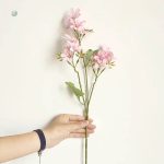 Bouquet de fleurs synthétiques pour intérieur