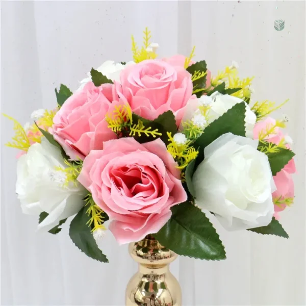 Arrangement floral artificiel élégant pour mariage