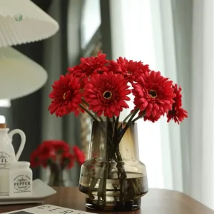 Fleurs Artificielles Gerbera en couleurs vives