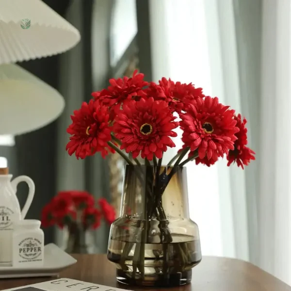 Fleurs Artificielles Gerbera en couleurs vives