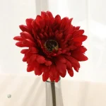 Gerbera artificielle, fleurs colorées pour la maison