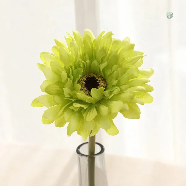 Gerbera artificiel, accent floral pour événements