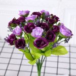 Décoration florale durable pour monuments funéraires