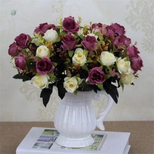 Fleurs artificielles pour cimetière