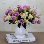 Décoration florale éternelle pour sépulture