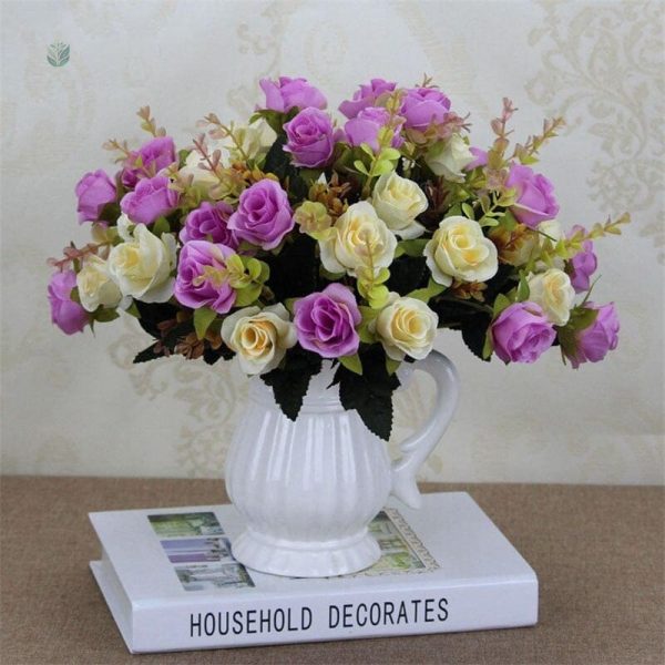 Décoration florale éternelle pour sépulture