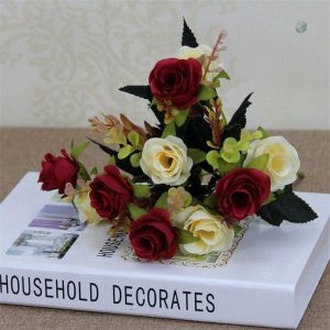 Arrangement floral durable pour mémoire
