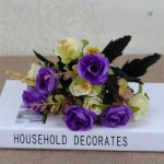 Fleurs de cimetière en plastique résistant