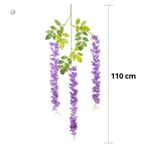 Bouquet de fleurs artificielles suspendues