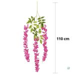 Fleurs artificielles tombantes pour intérieur
